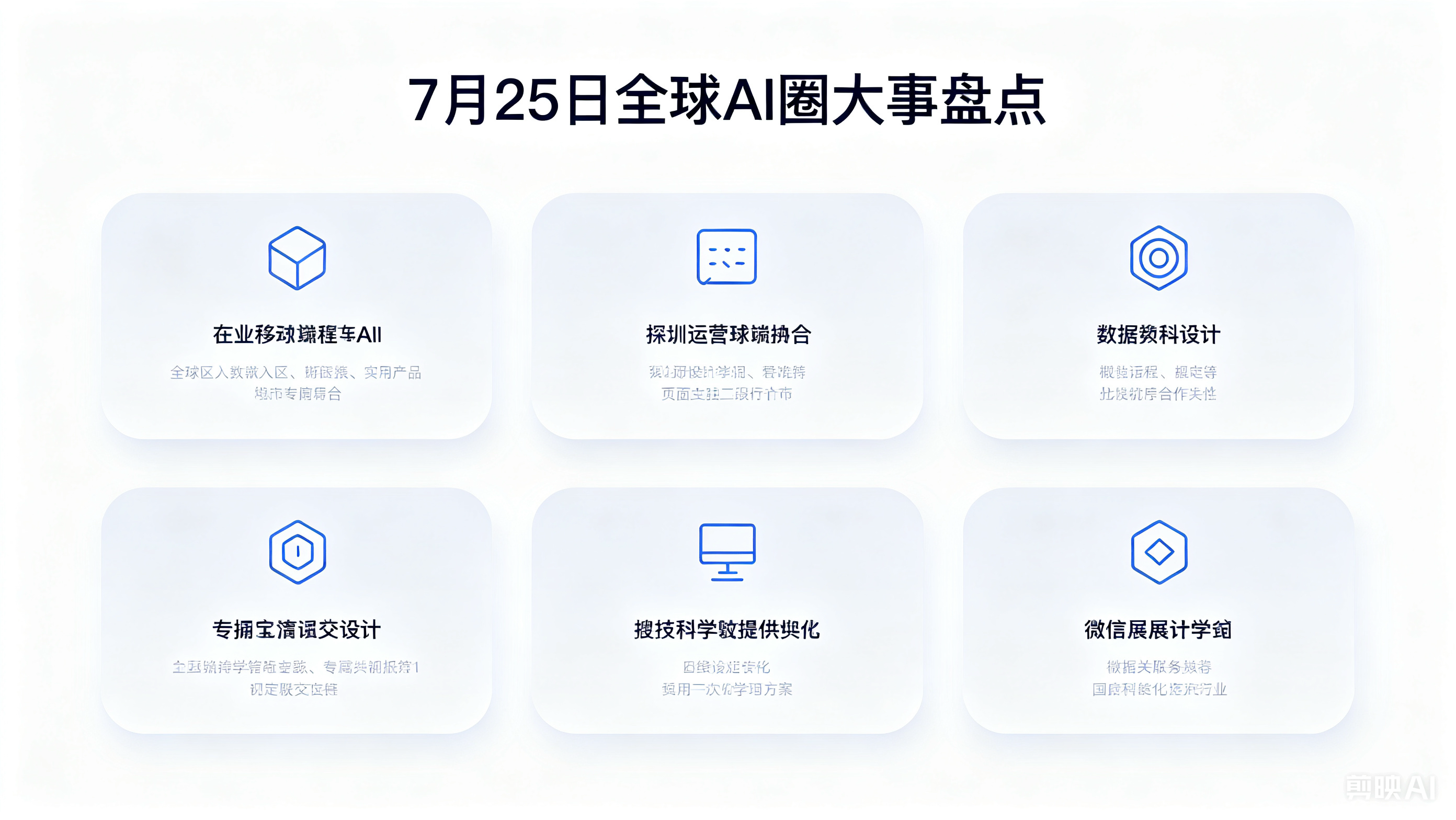 7月25日全球AI圈大事