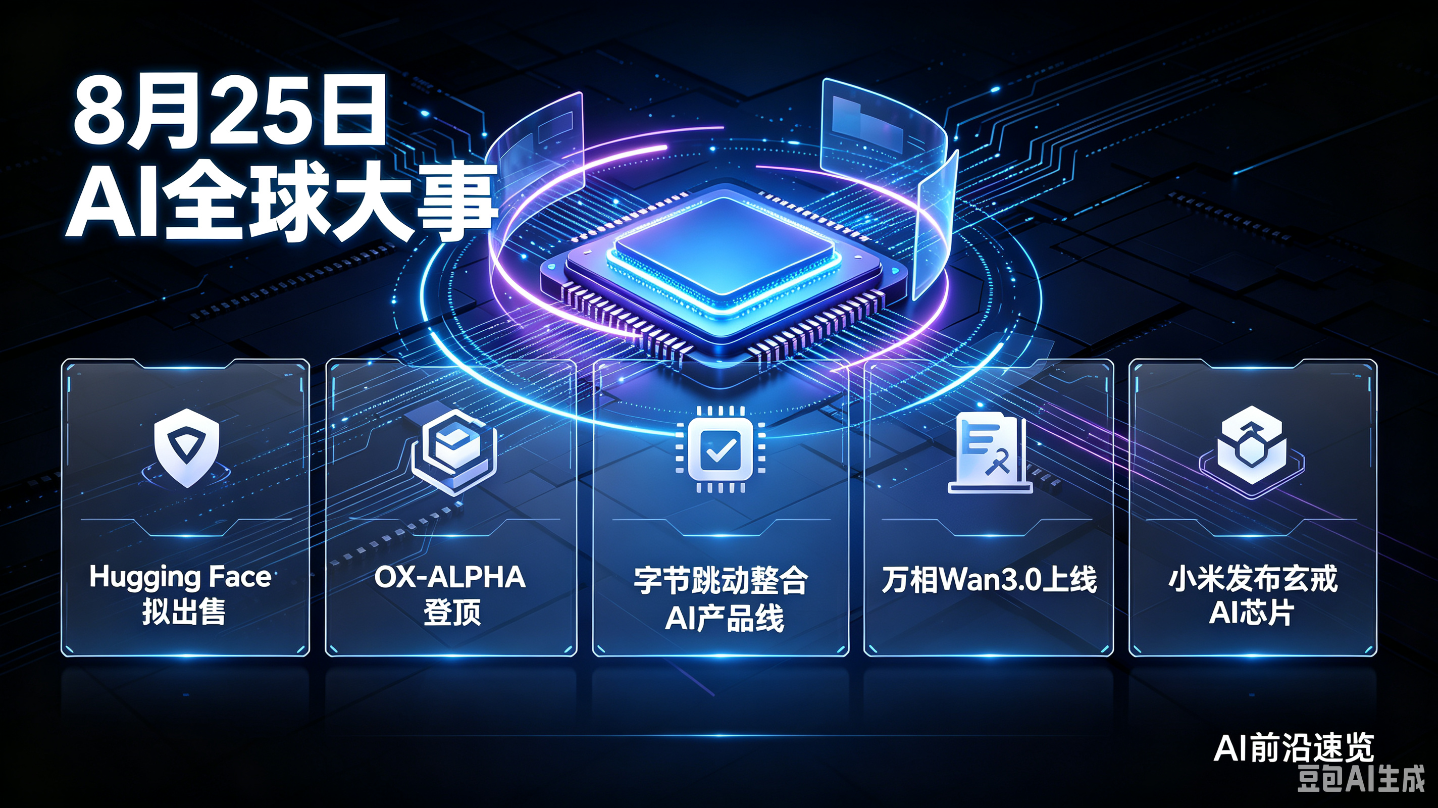 8月25日全球AI圈核心大事梳理