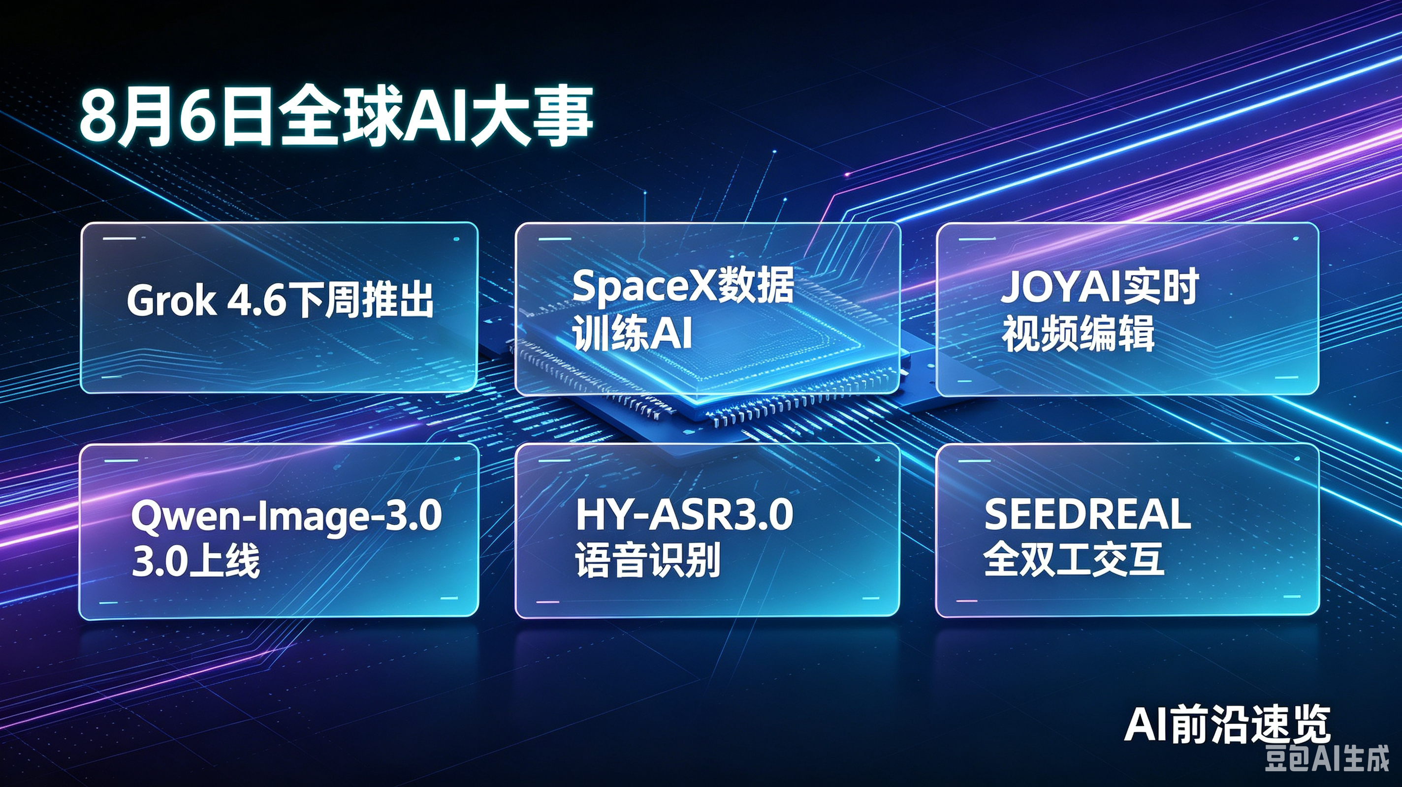 8月6日全球AI圈大事汇总