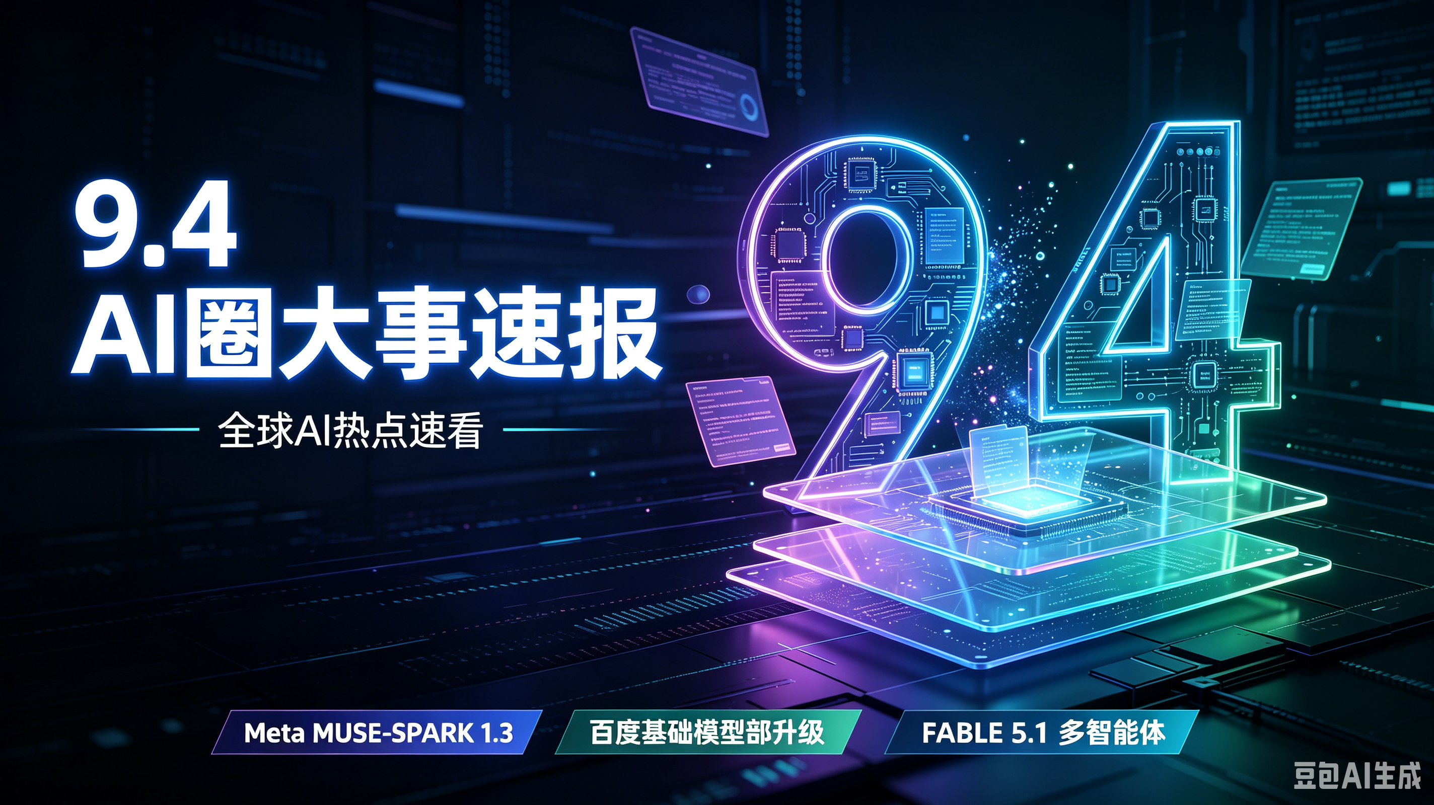 9月4日的全球AI圈资讯