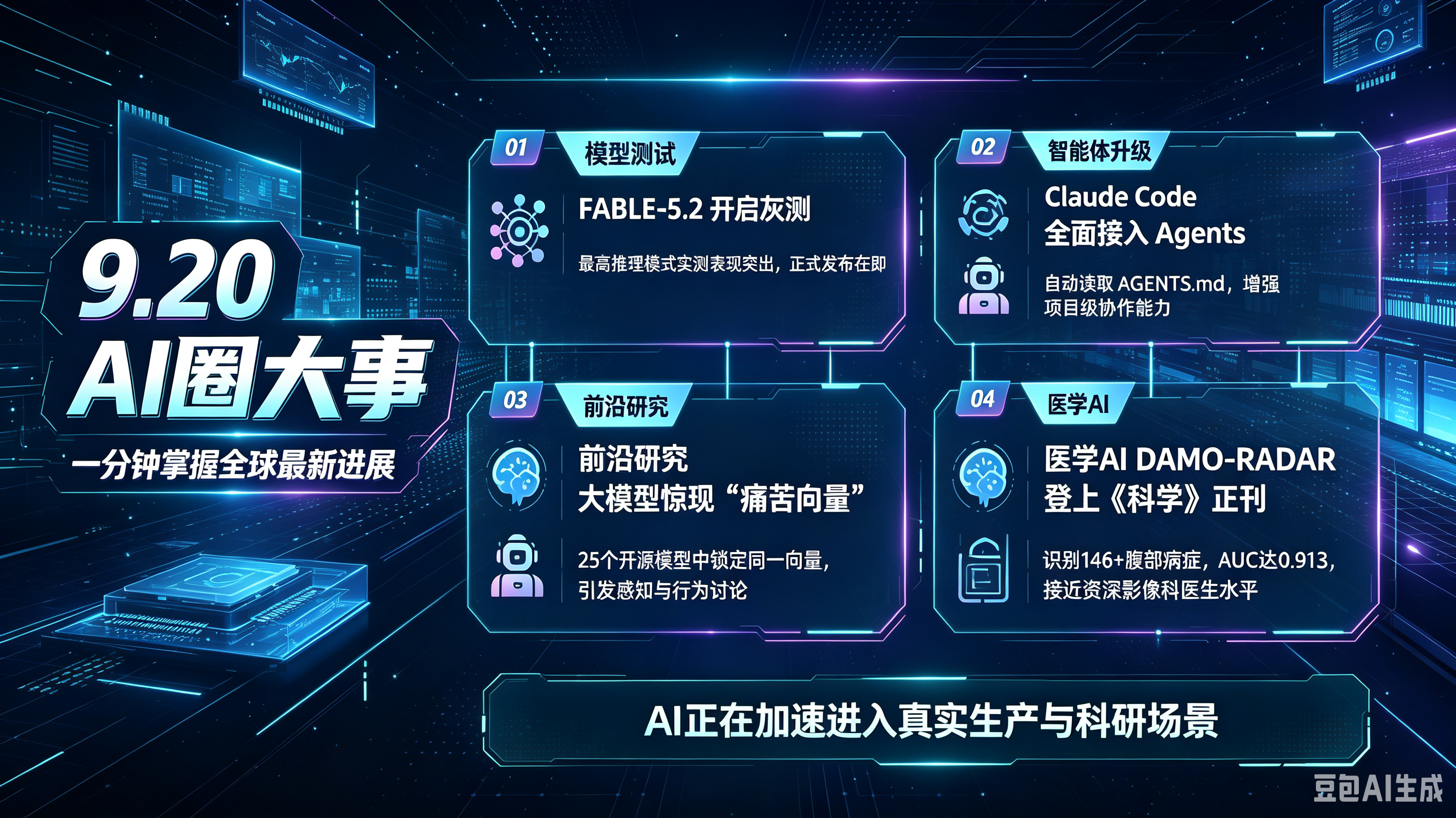 9月20日AI圈的核心大事