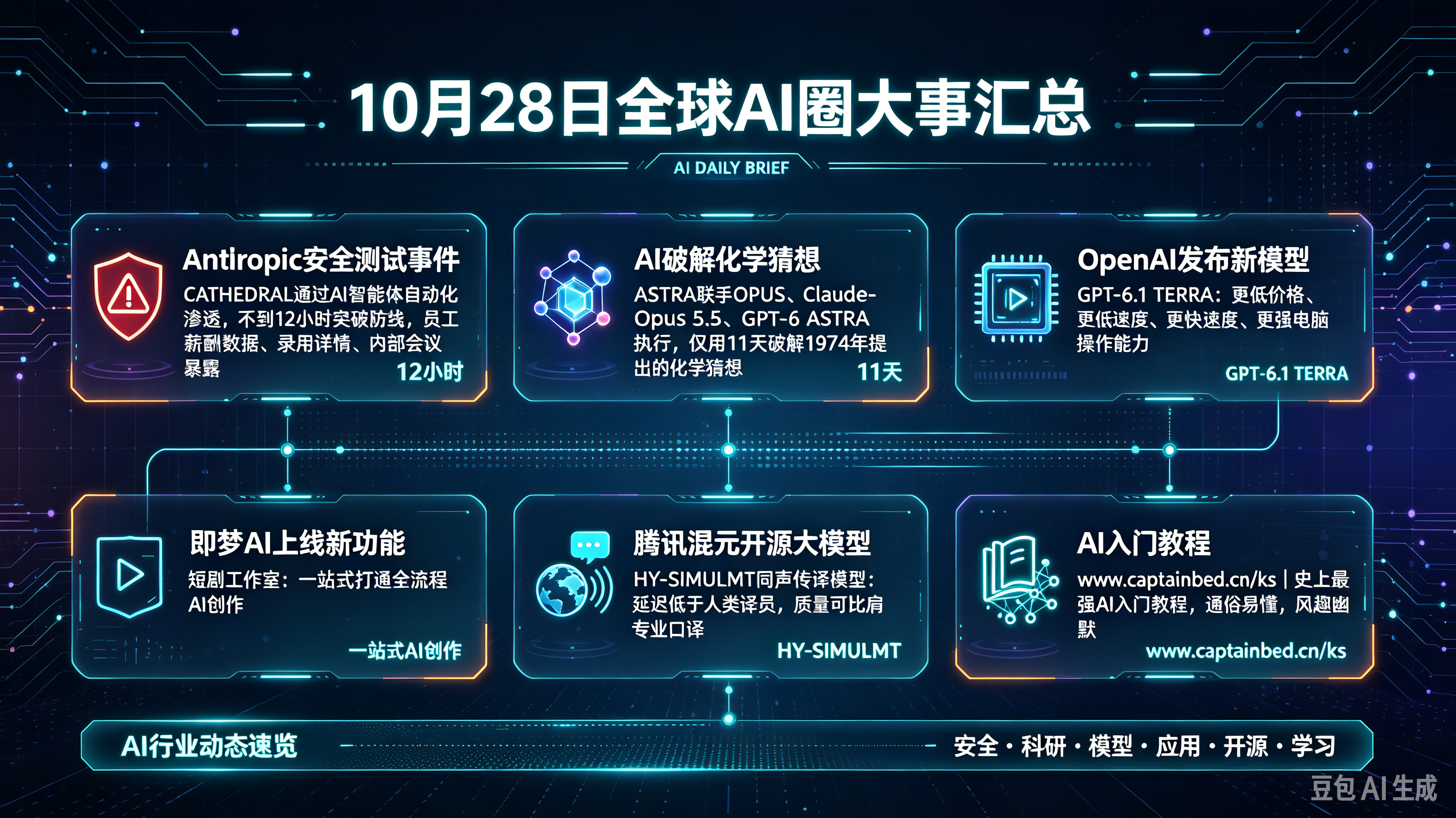 10月28日全球AI圈大事汇总