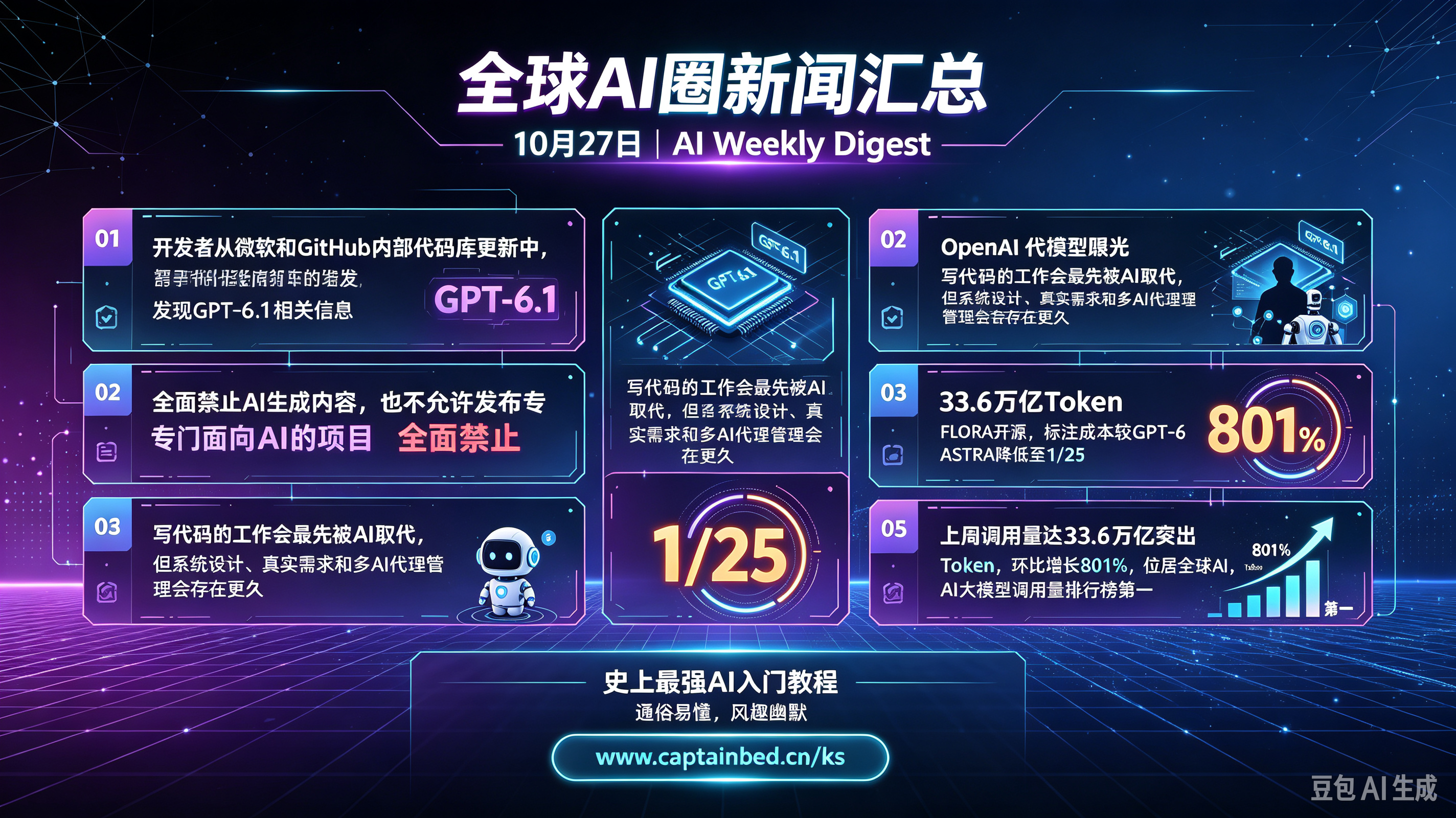 10月27日的全球AI圈新闻