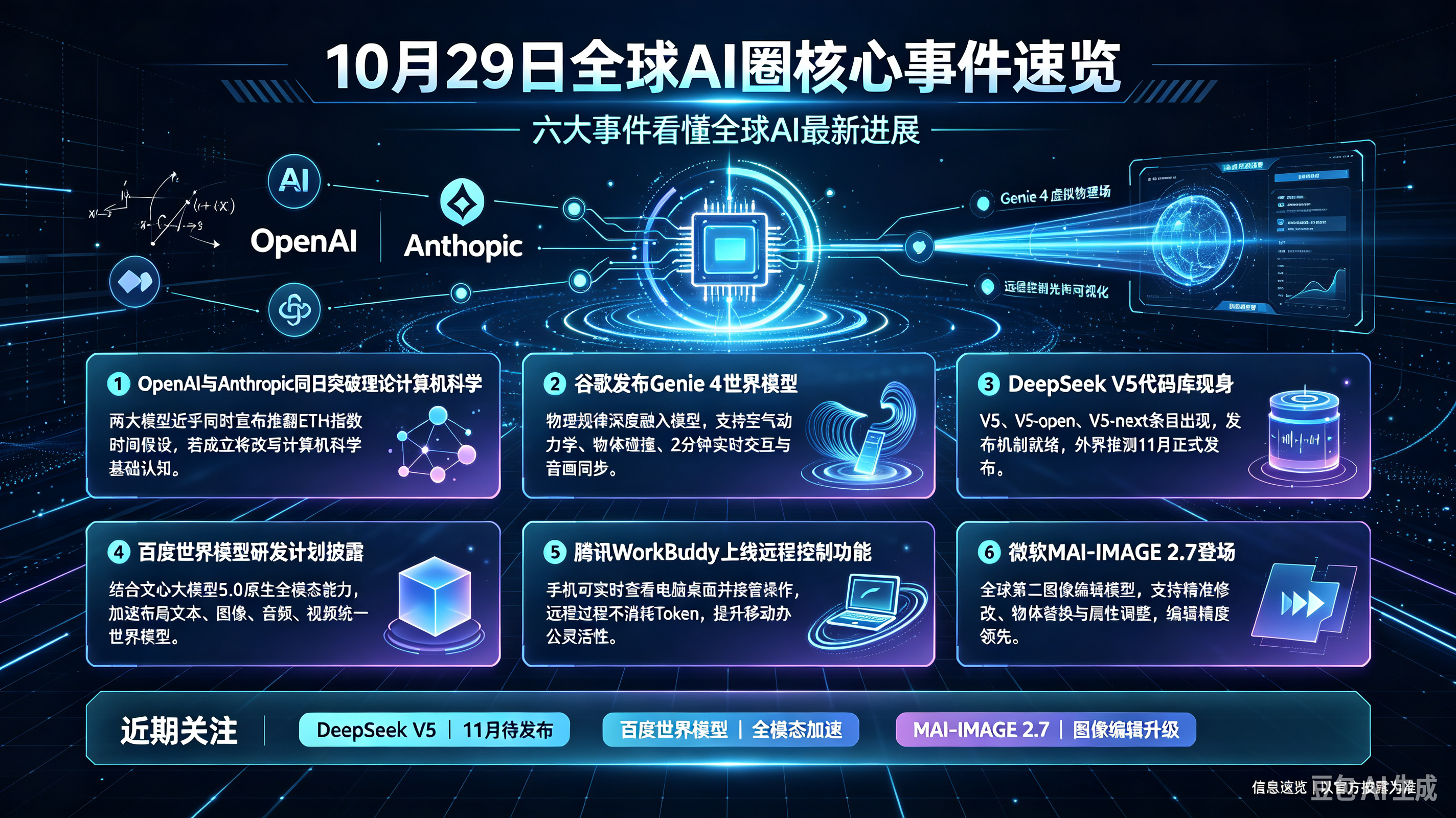 10月29日全球AI圈核心事件速览
