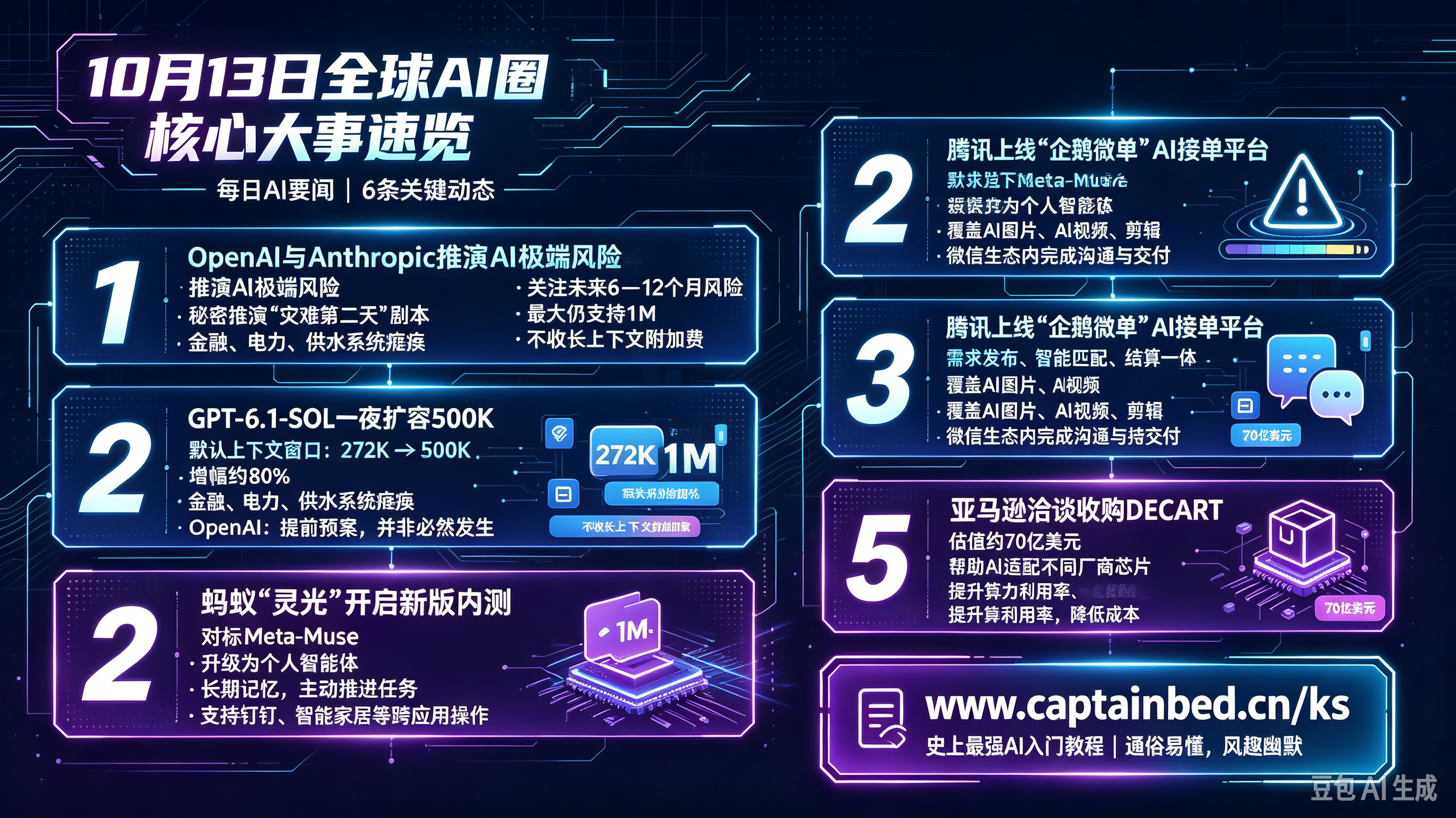 10月13日全球AI圈核心大事速览